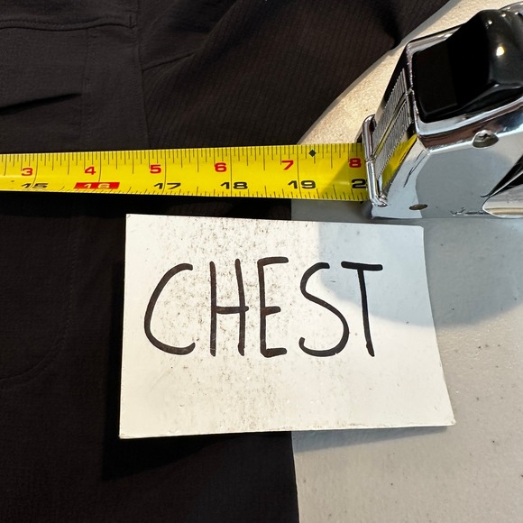 Lululemon Men Short Sleeve Button Up Shirt Black Size XS - Picture 6 of 8